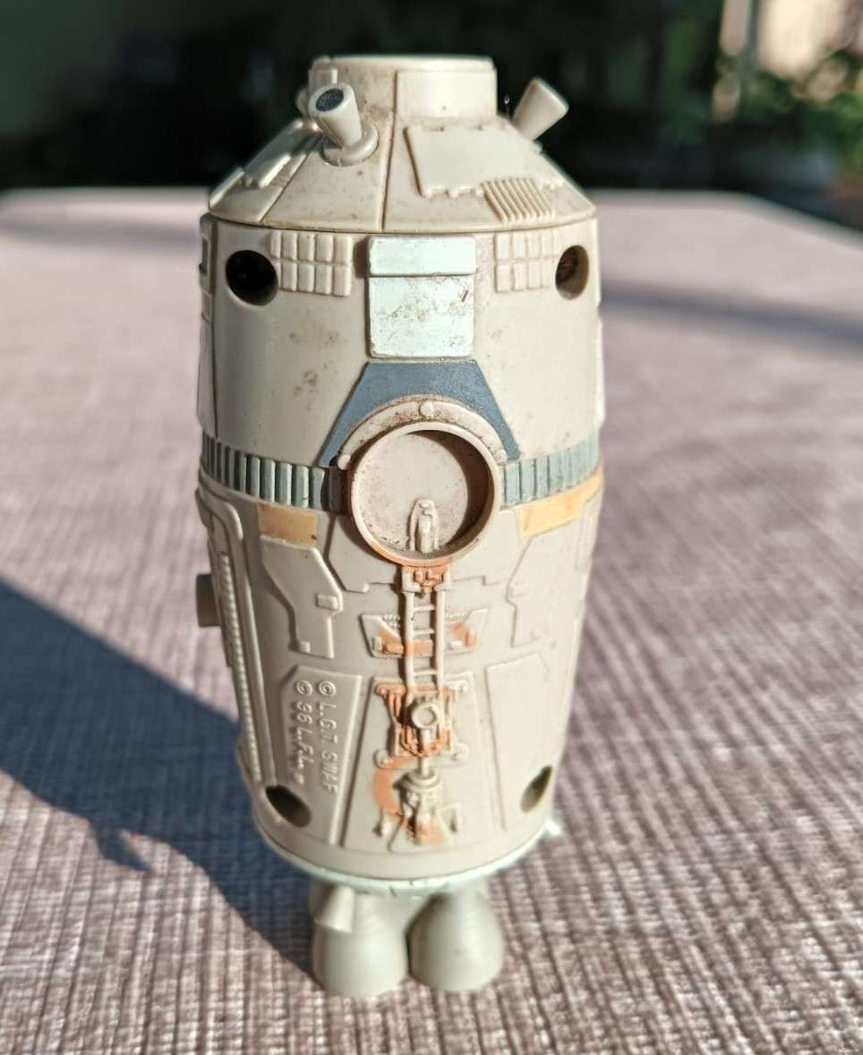 Star Wars 1996 Galoob Action Fleet Droid Escape Pod with R2-D2   8th of 8 Star Wars Vehicles on Auc