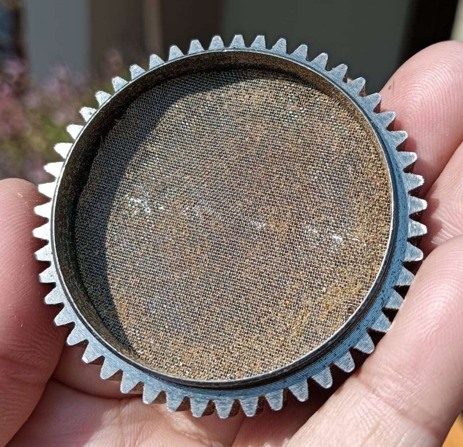 Interestingly Usefull Three Piece Gear Locked Herb or Spice Grinder