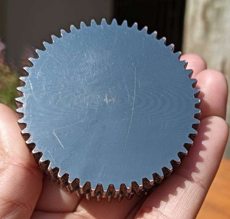 Interestingly Usefull Three Piece Gear Locked Herb or Spice Grinder