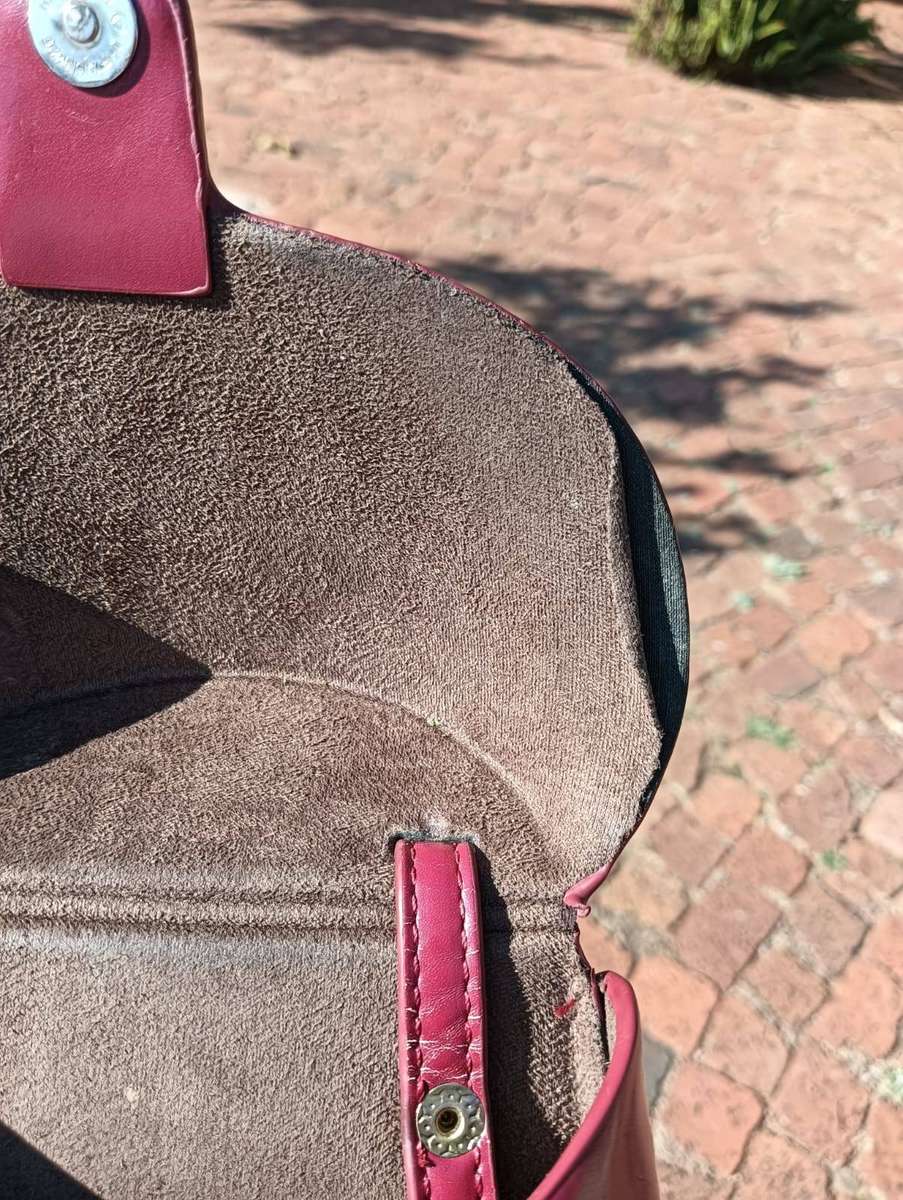 Vintage 1990s Guess Burgundy Mini Snapon Handbag or Backpack
