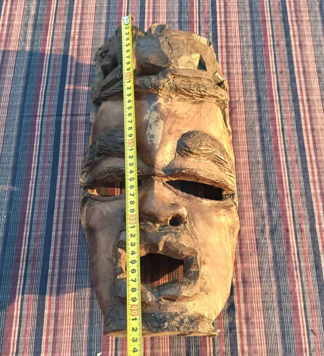 Awesome African Hardwood Face Mask Large 44cm High Weight 2.5kg