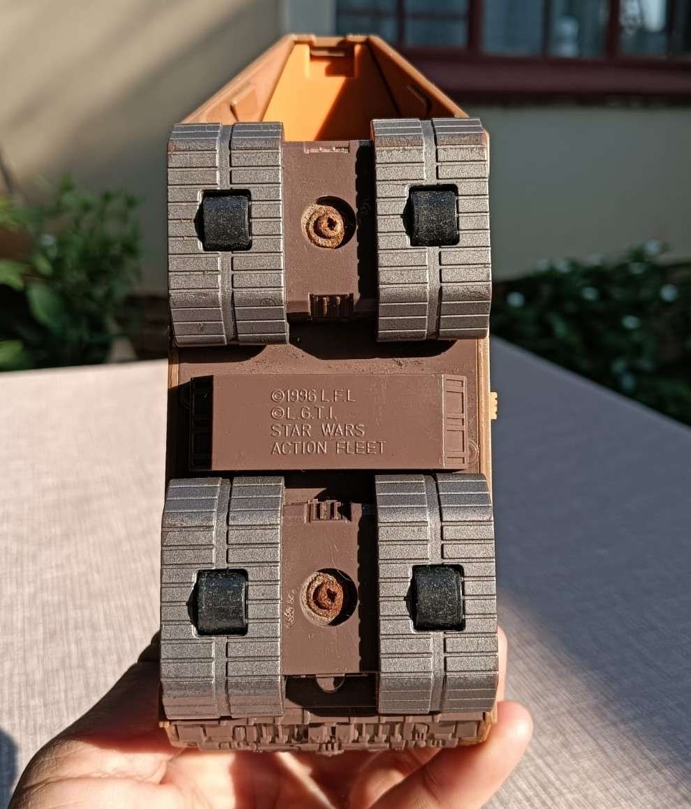 Star Wars 1996 Galoob Action Fleet Jawa Sandcrawler - 3rd of 8 Star Wars Vehicles on Auction