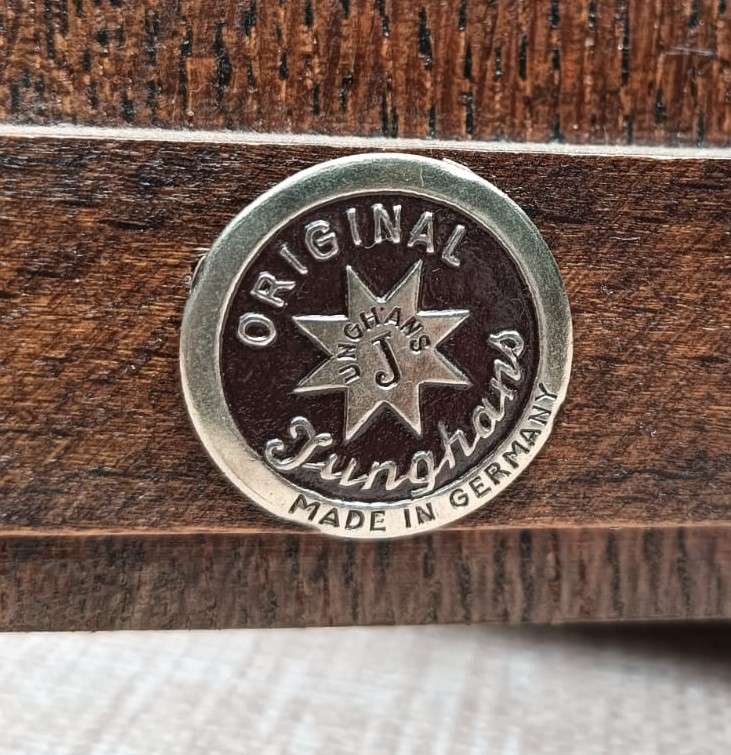 Junghans German Mantel Clock from 1938 - W278 Movement - Working! - Winding Key!