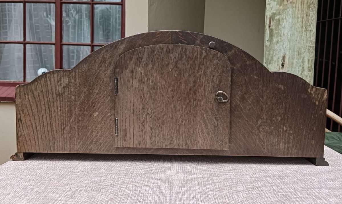 Junghans German Mantel Clock from 1938 - W278 Movement - Working! - Winding Key!