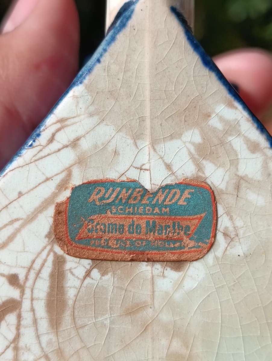 NEVER SEEN ON BOB! Royal Delft Blue 1952 KLM House No 1 - NOTE No 3 and No 6 Also on Auction