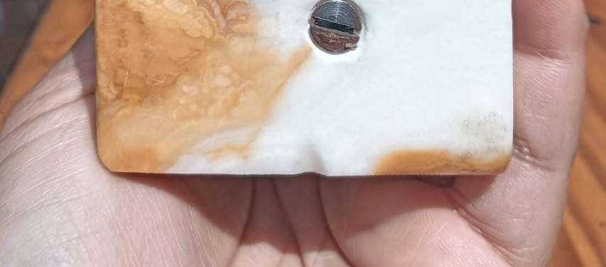 Onyx Stone Chess Knight Design Horse Head Bookend 15cm High