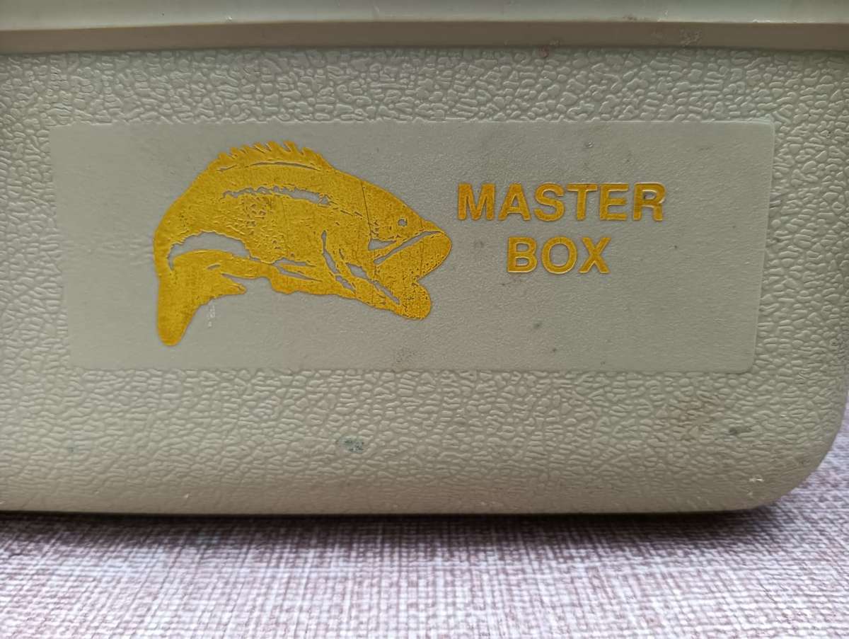 Master Fishing Tackle Box Filled With Salt and Fresh Water Fishing Sinkers, Hooks, Scales, Lures etc