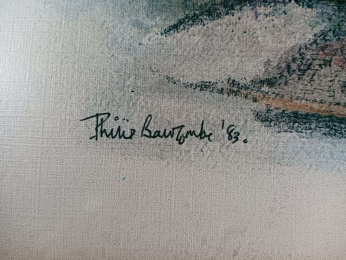 Philip Bawcombe (1906-2000) Melrose House Pretoria 1983 Lithographic Print