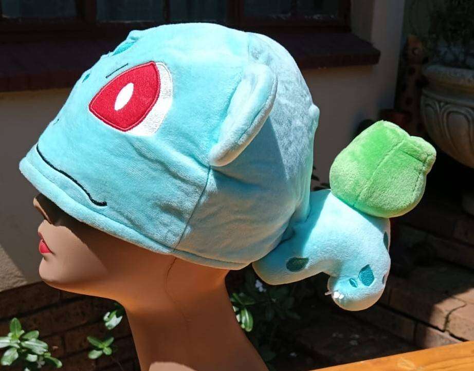 Adorable Pokemon Balbasaur Plush Hat / Toy