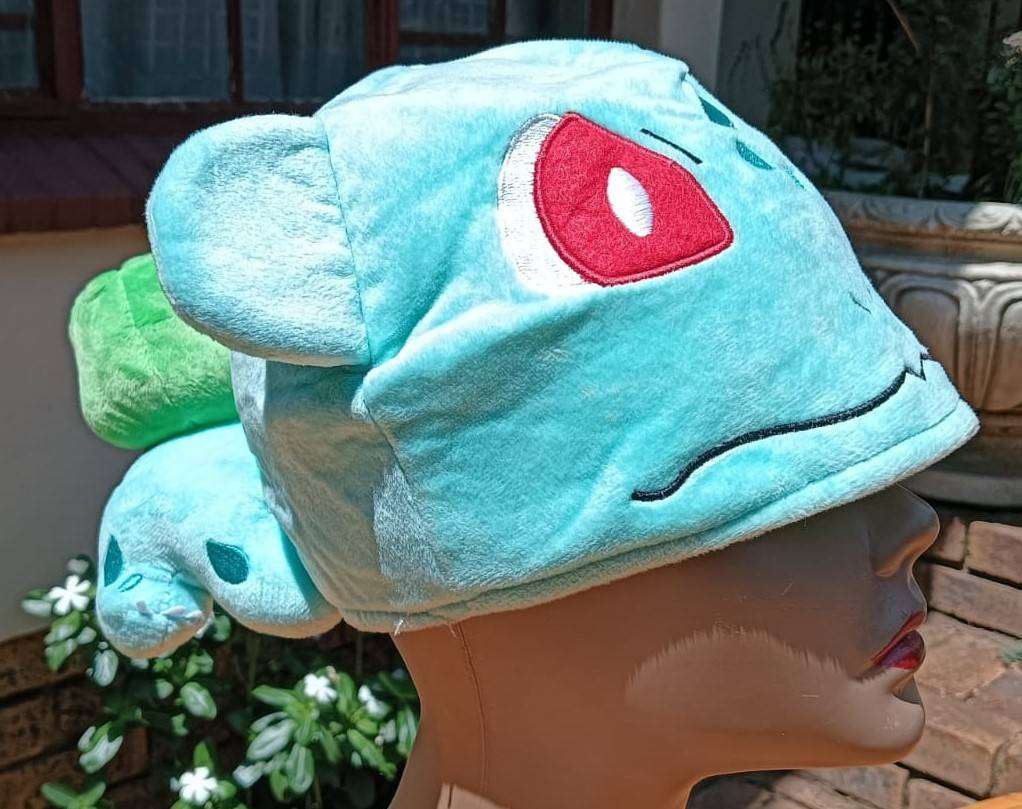 Adorable Pokemon Balbasaur Plush Hat / Toy