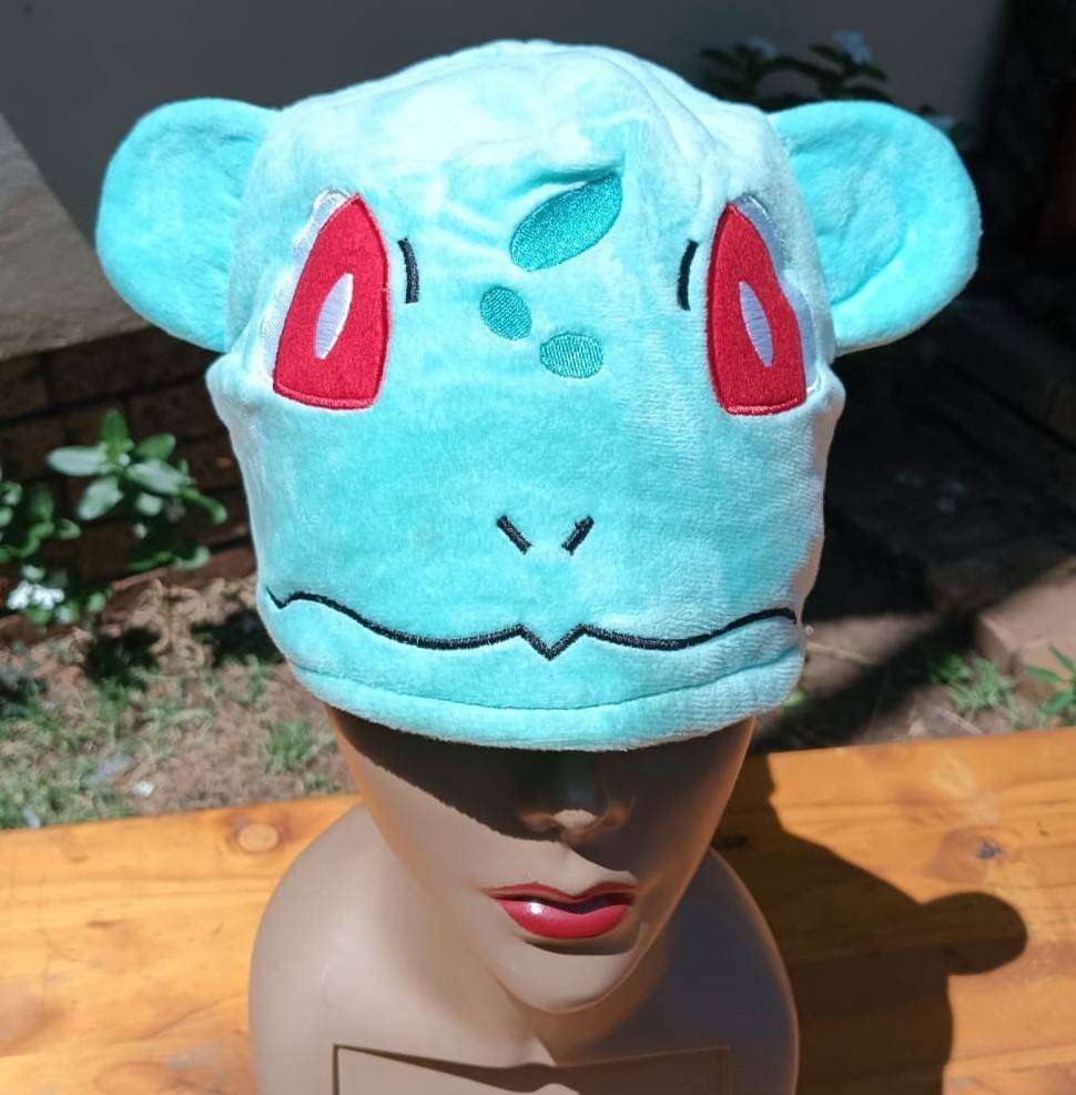 Adorable Pokemon Balbasaur Plush Hat / Toy