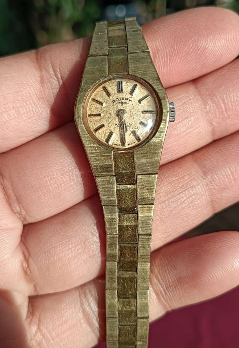 Vintage 1950s Rotary Swiss Made Ladies Mechanical Cocktail Watch