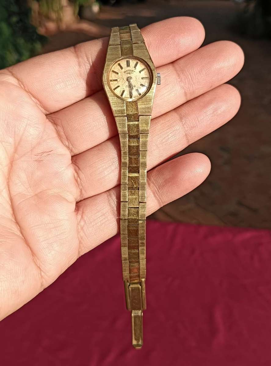 Vintage 1950s Rotary Swiss Made Ladies Mechanical Cocktail Watch