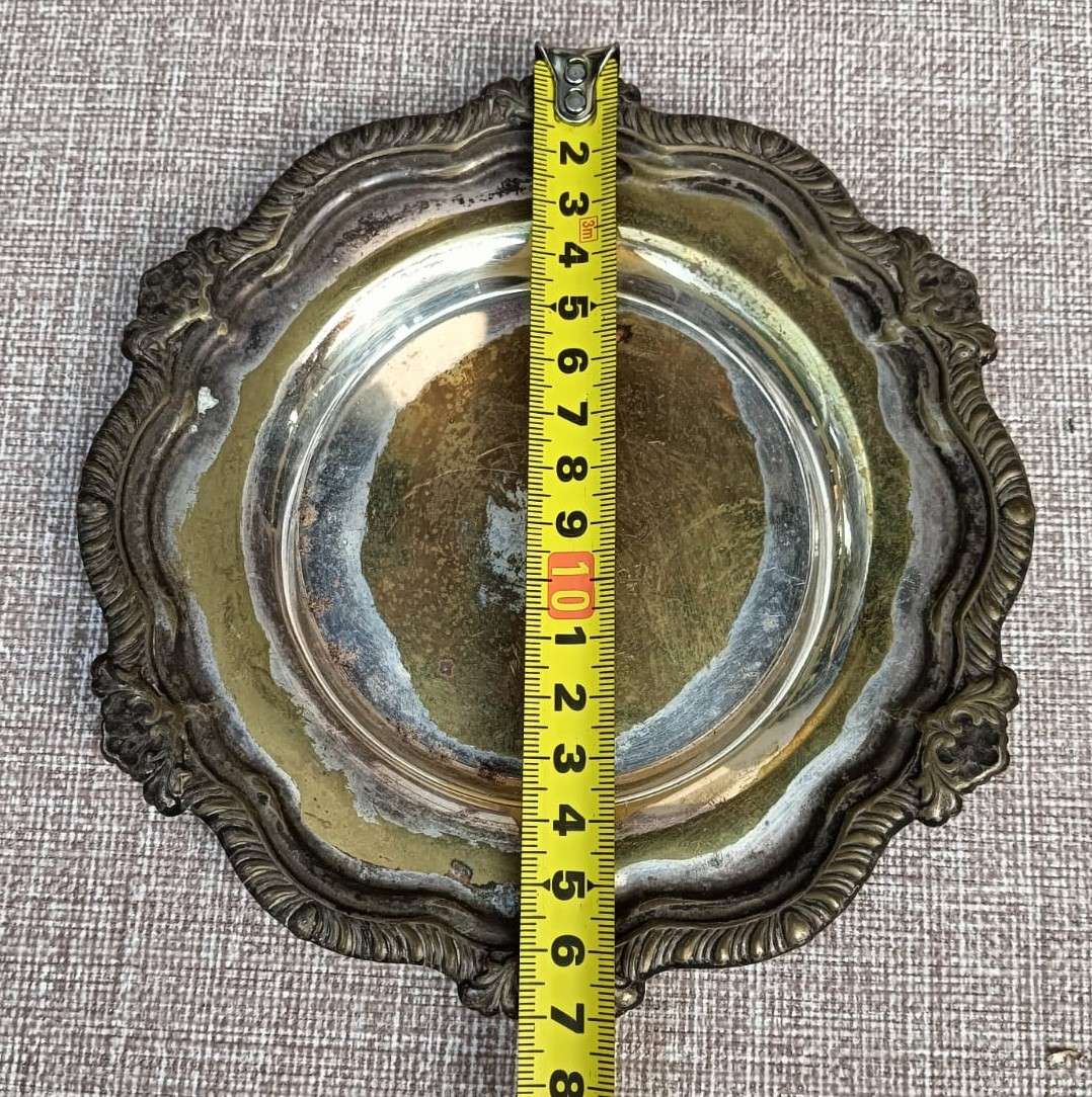 Antique Barker Brothers Birmingham England Unity SPONB Silverplated Lidded Butter Dish