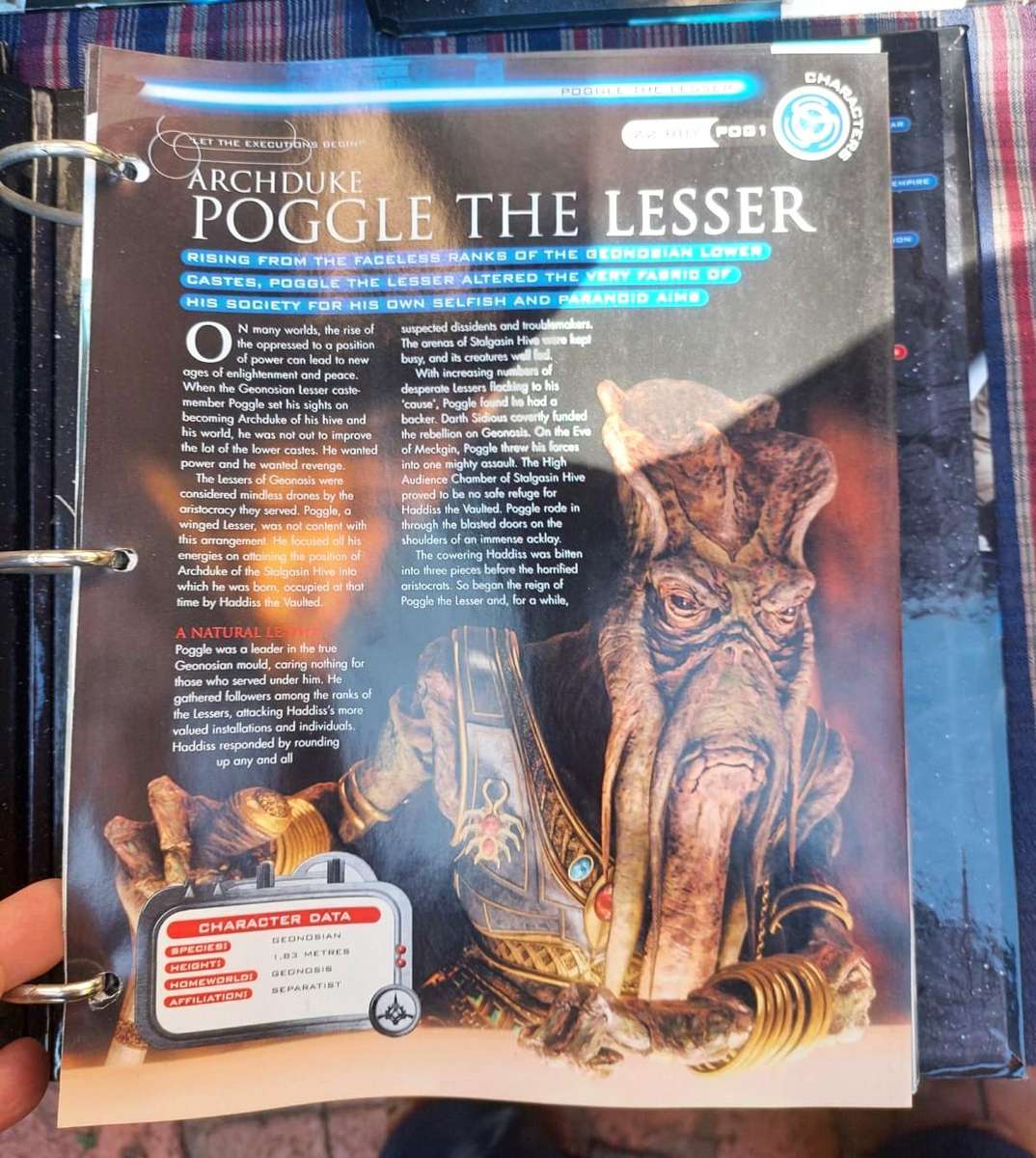 Star Wars 2002 De Agostini Fact Files Complete Issues 1 to 140 in 7 Ring Binders Plus Galaxy Poster