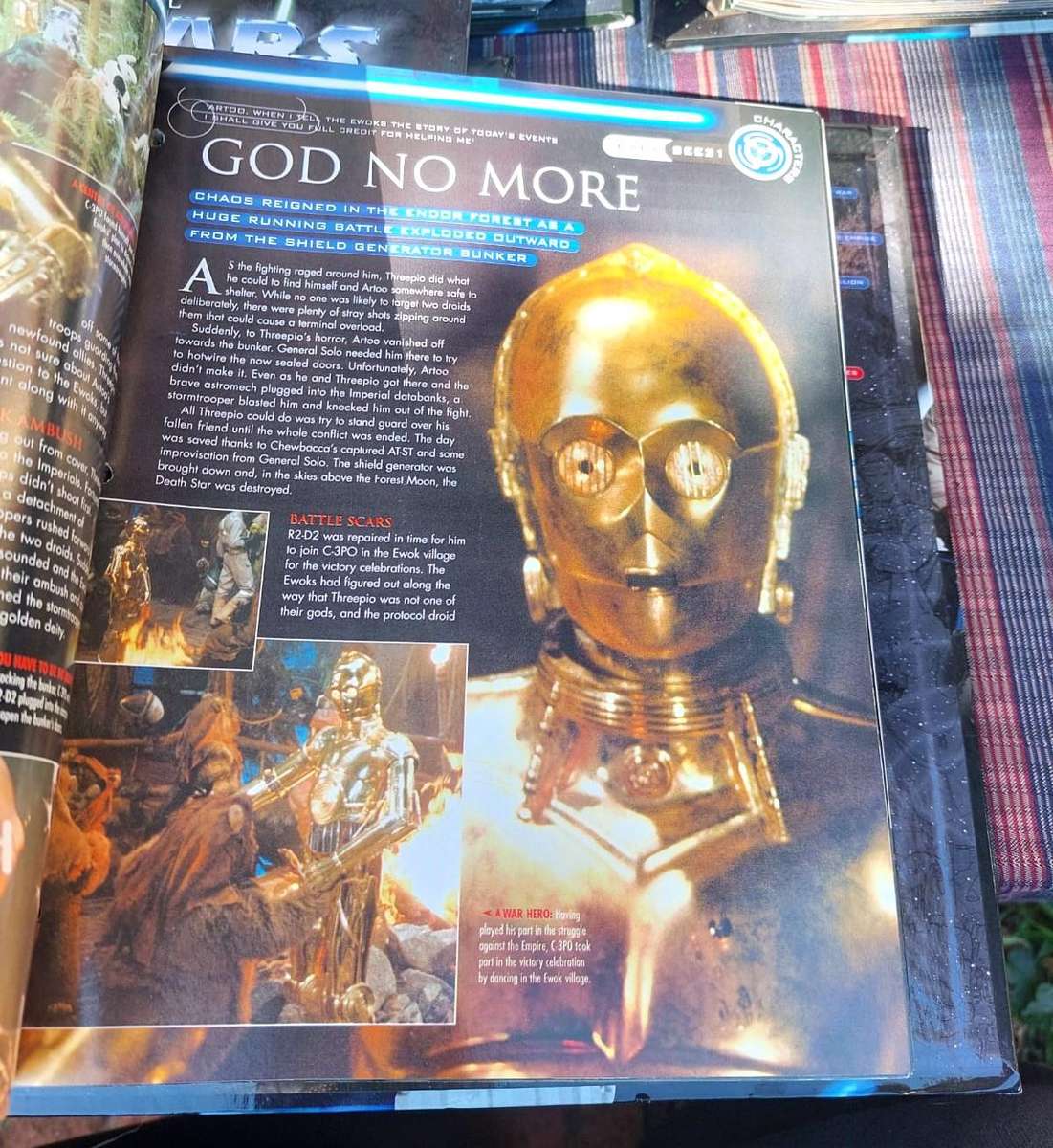 Star Wars 2002 De Agostini Fact Files Complete Issues 1 to 140 in 7 Ring Binders Plus Galaxy Poster