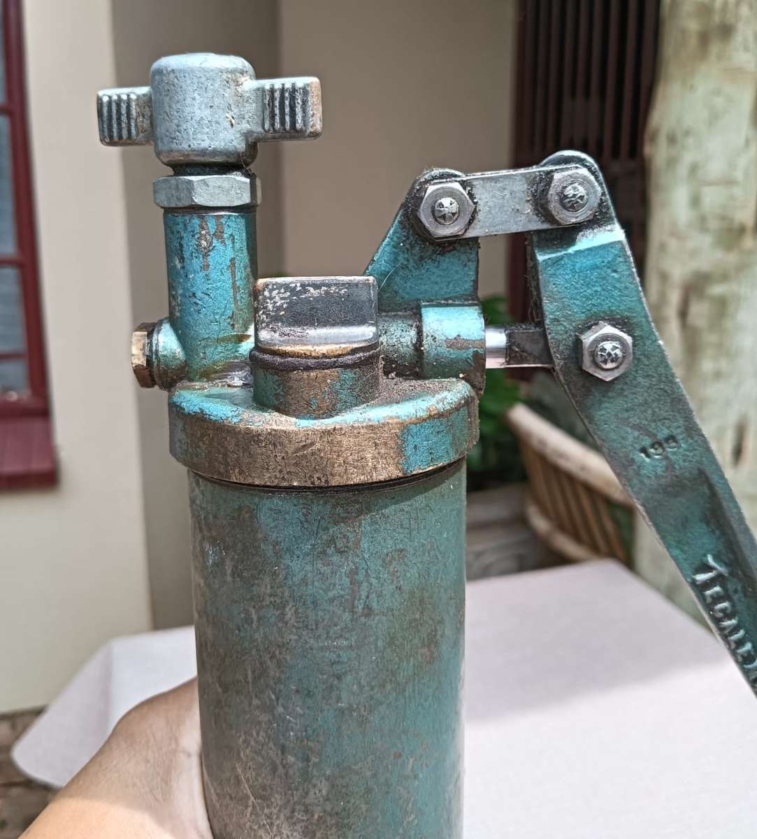 Awesome Tecalemit England Vintage 1950s Grease Gun Large 50cm Long