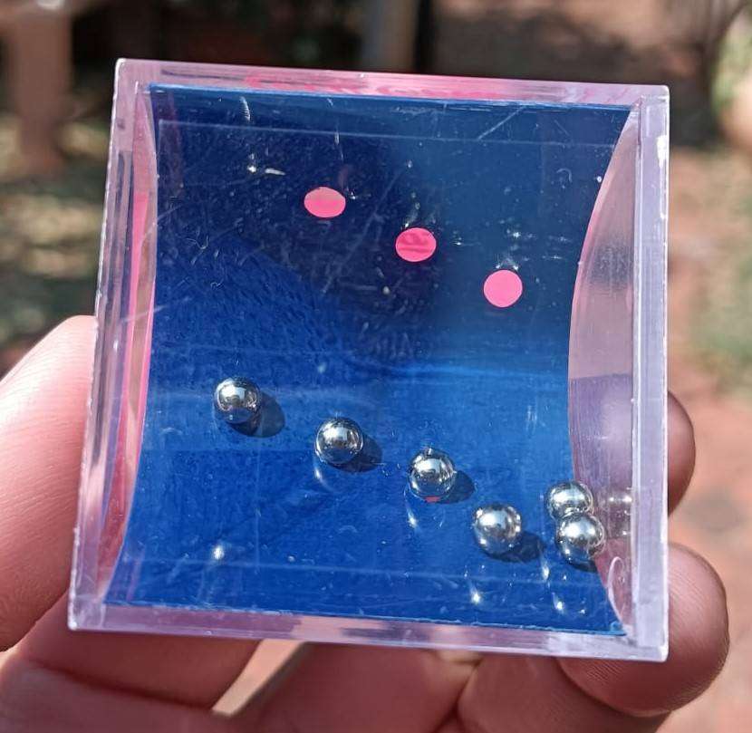 Three Coca-Cola Brain Teazer Games 4cm Cubes