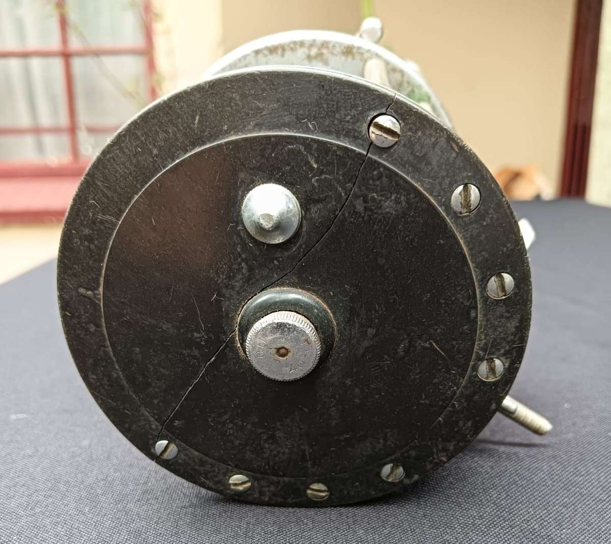 Vintage 1960s Penn No 68 Long Beach Metal Fishing Reel for Salt Water and Light Game Fishing