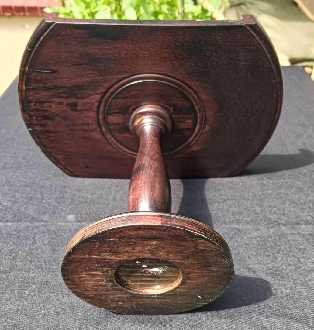 Wooden Cake or Cookbook or Planter Stand 22cm High 30cm Wide