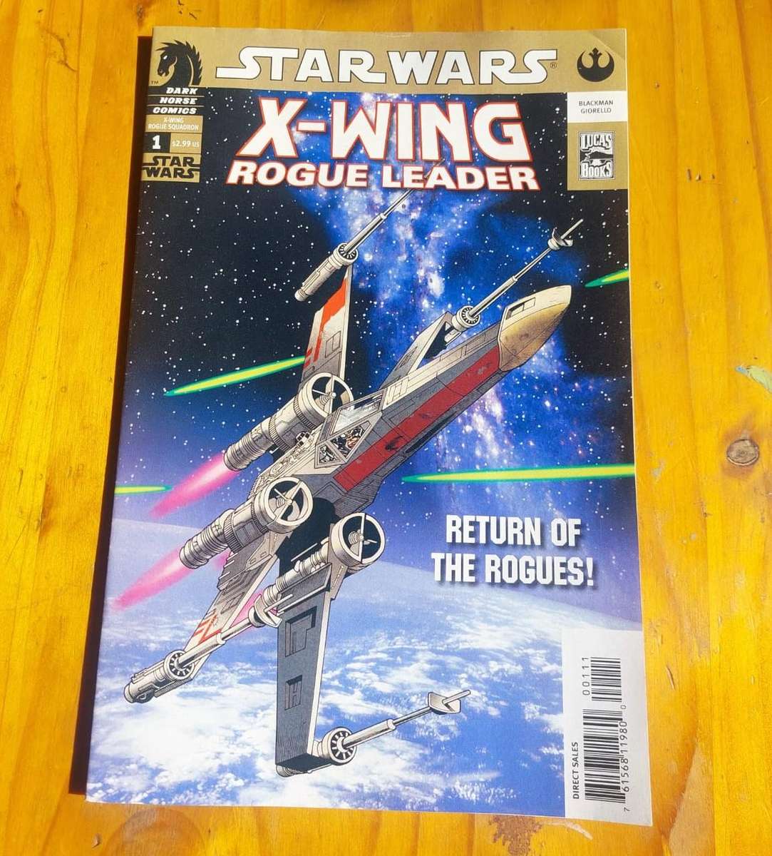 Star Wars Dark Horse 2005 X-Wing Rogue Leader Comic Series Complete No 1 to 3 In Excellent Condition