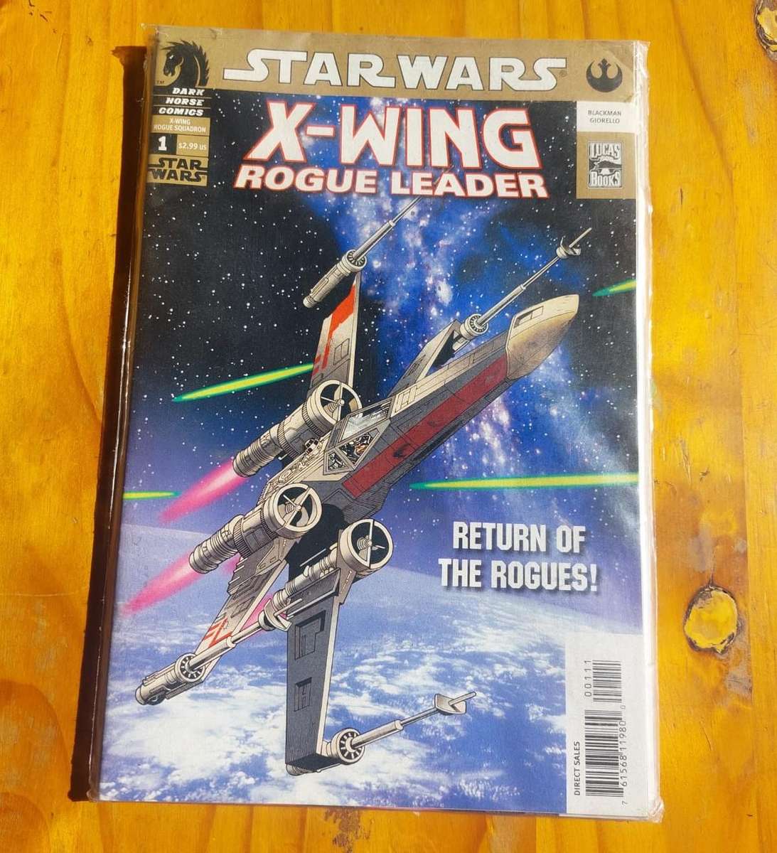 Star Wars Dark Horse 2005 X-Wing Rogue Leader Comic Series Complete No 1 to 3 In Excellent Condition