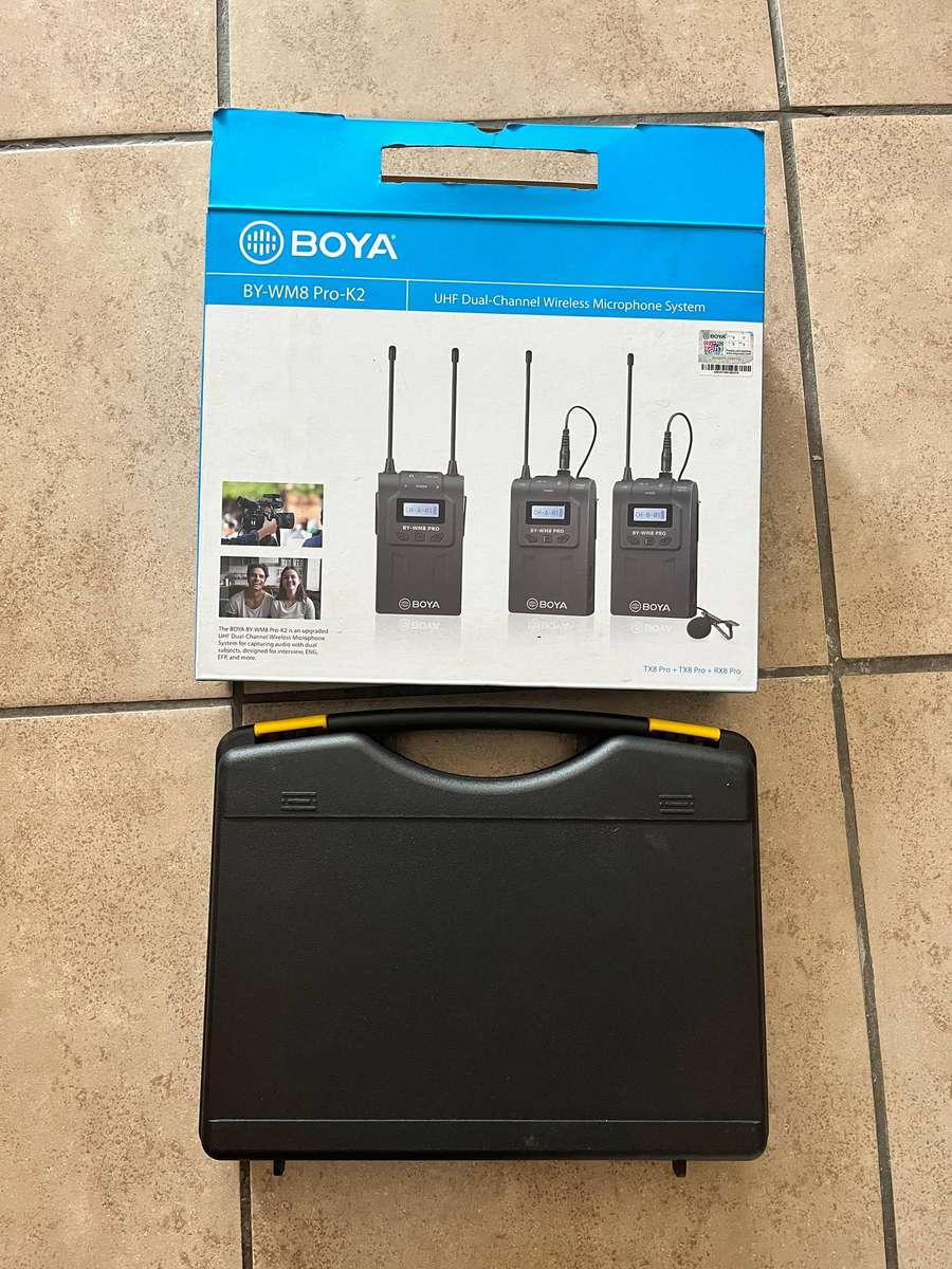 Clipping microphone BOYA - wireless