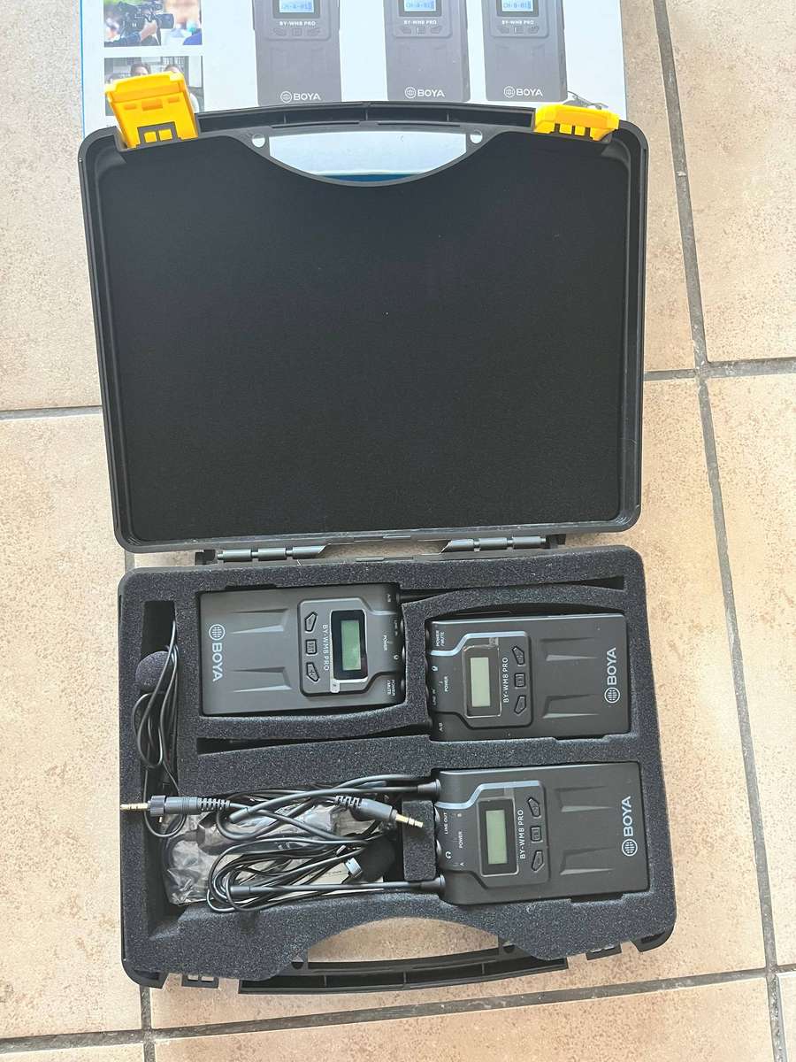 Clipping microphone BOYA - wireless
