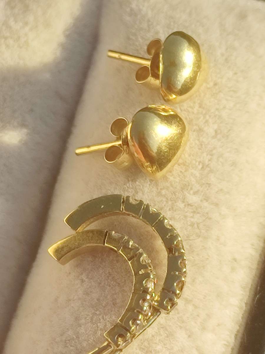 9ct Gold Multiple Piercing Lot Earrings