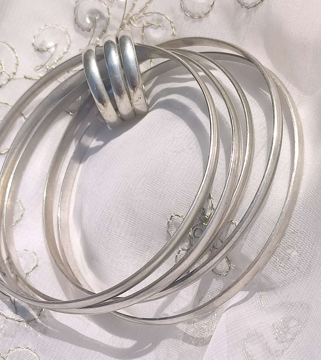 Sterling Silver 5 in one Bangle