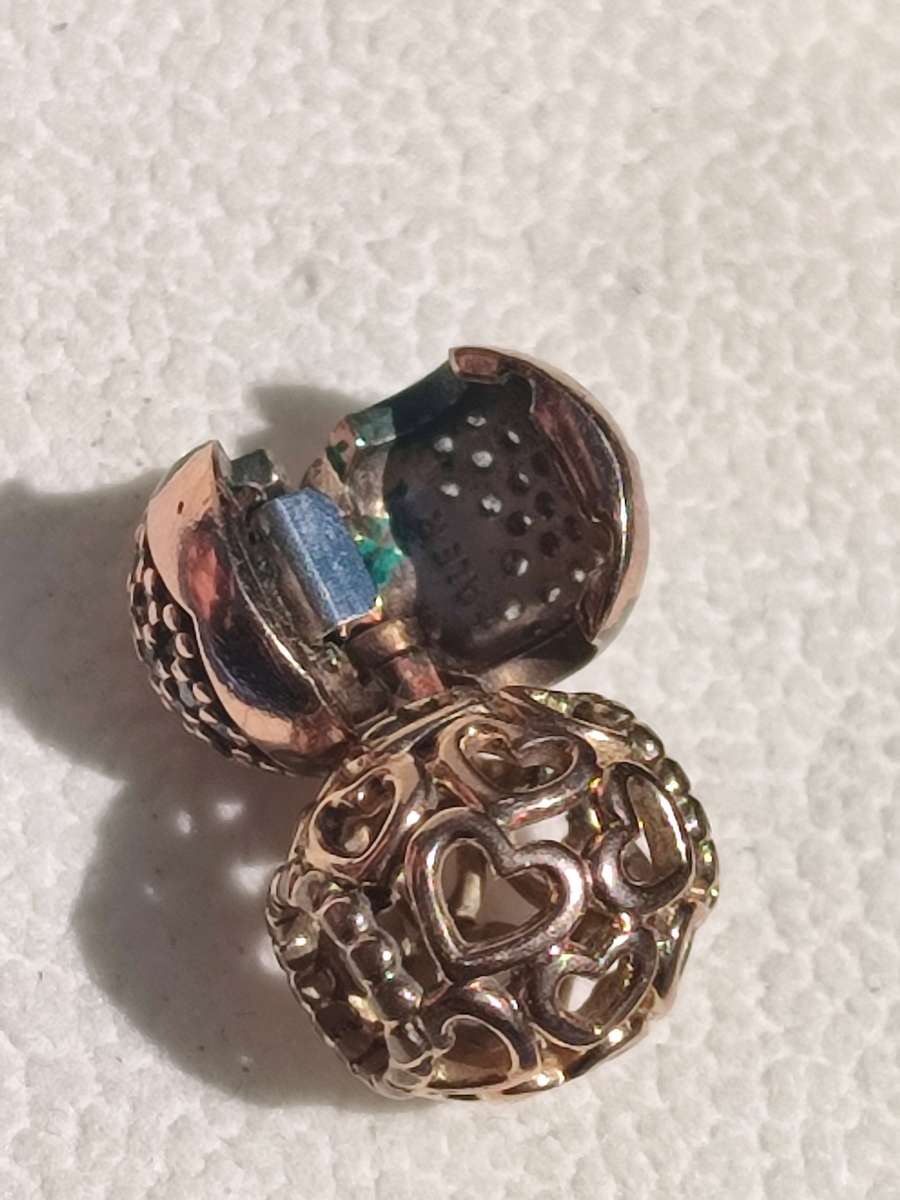 2 Pandora Rose Gold Charms
