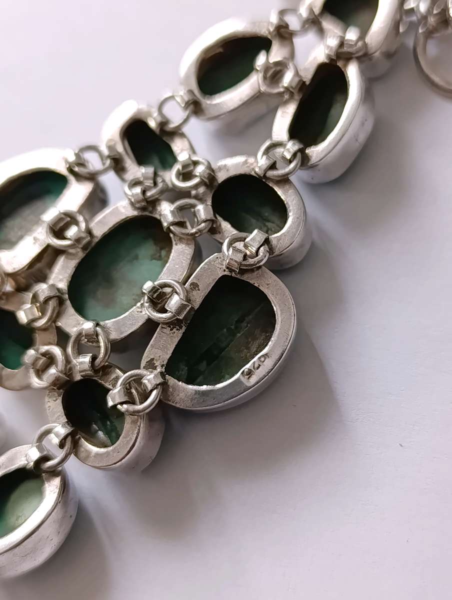 Sterling Vintage Turquoise Bracelet