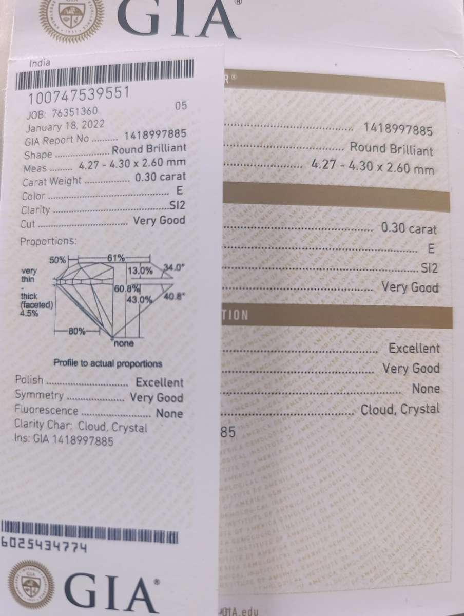 18CT Diamond LePage Original Open Bangle