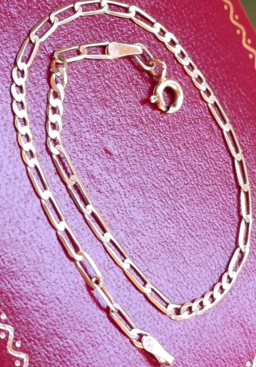 9ct Gold 2MM Vintage Bracelet