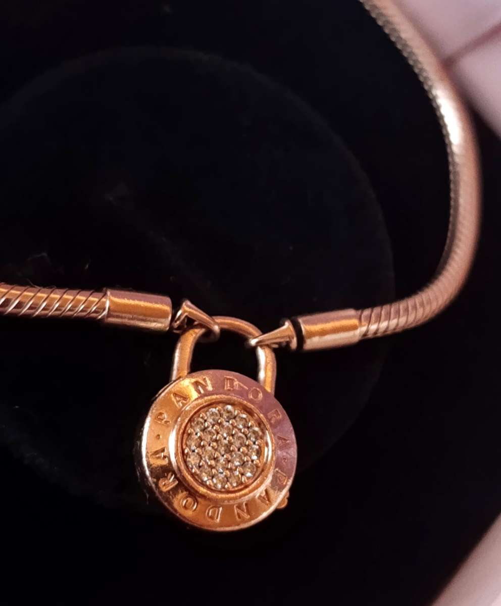 Pandora Padlock Rosegold Bracelet
