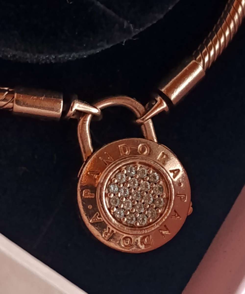 Pandora Padlock Rosegold Bracelet