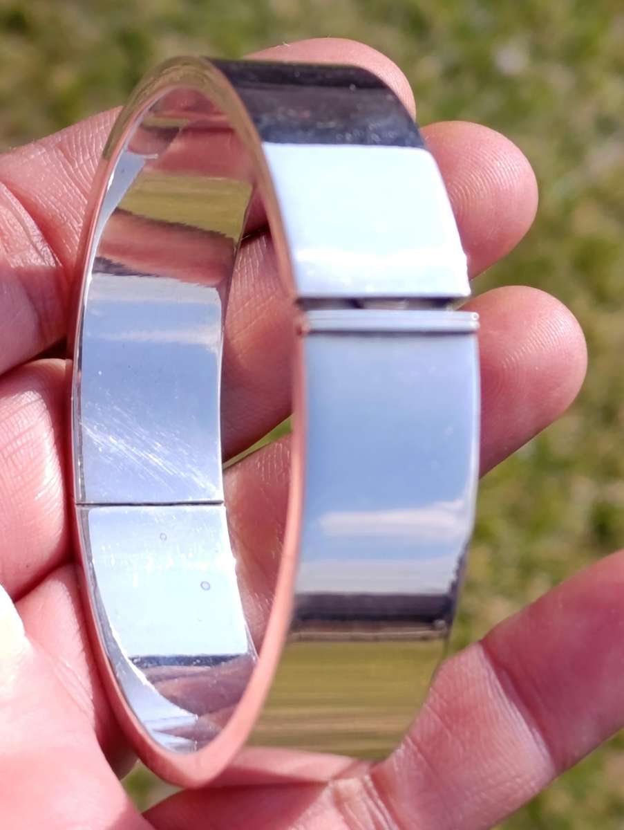 15MM Sterling Smooth Bangle