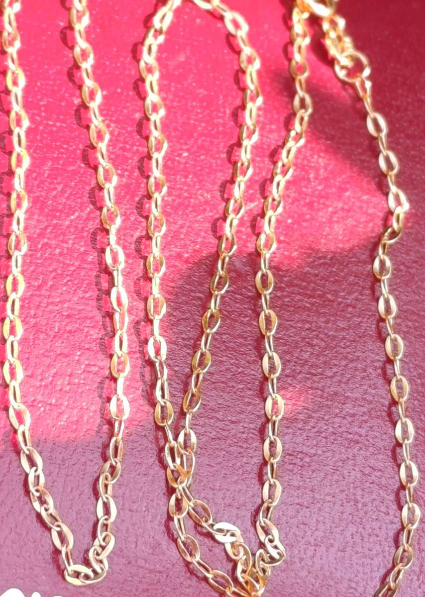 Vintage 18ct Gold Fine Neck Chain