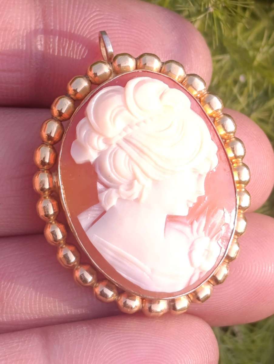 1/20th 12k Gold Van Dell Pendant/Brooch