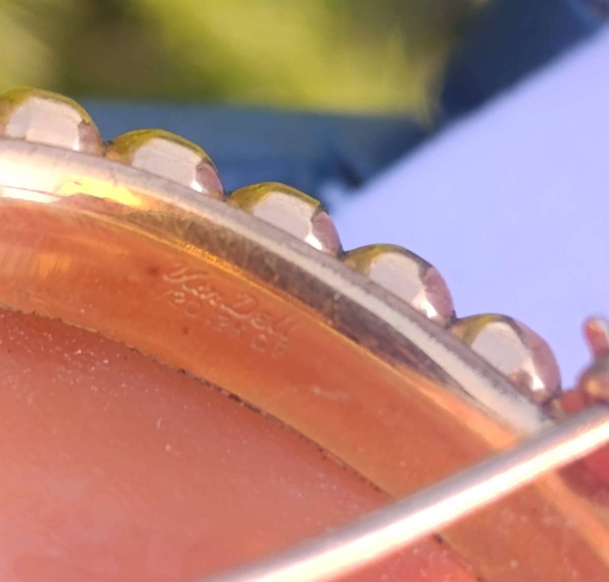 1/20th 12k Gold Van Dell Pendant/Brooch