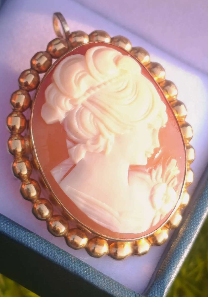 1/20th 12k Gold Van Dell Pendant/Brooch