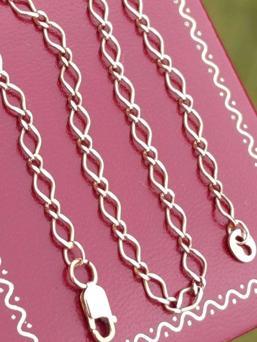 9ct Gold 3MM Bracelet For Charms