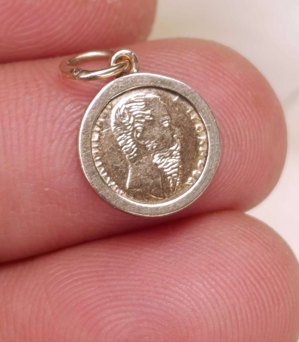 9ct Gold Maximiliano Coin Charm