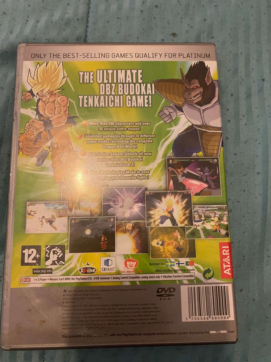 Dragon Ball Z Budakai Tenkaichi 3 Ps2 pal.