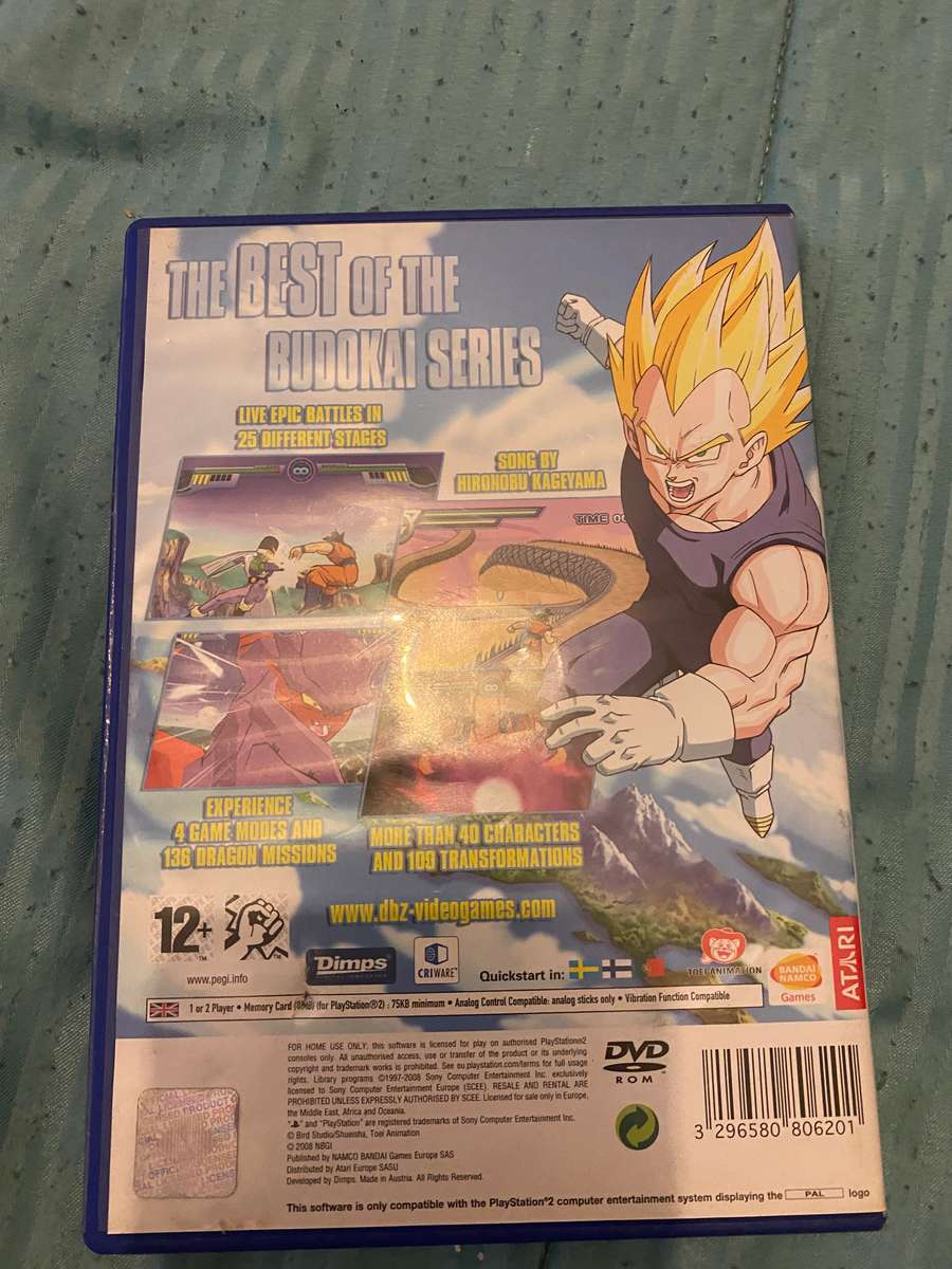 Dragon Ball Z infinite world ps2 pal. Cib