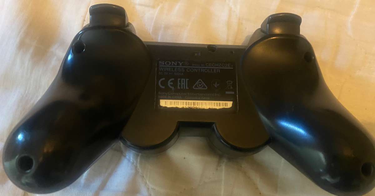 Original Sony Black Ps3 controller .