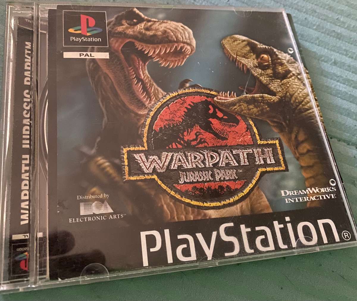 Jurassic Park Warpath Ps1 .