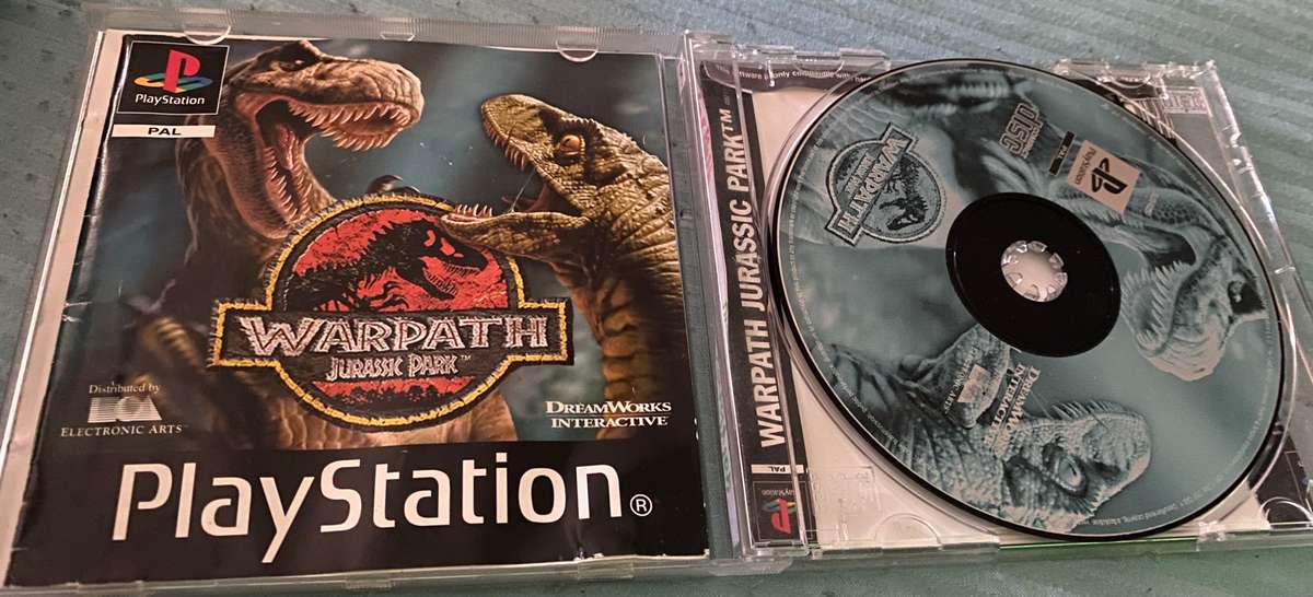 Jurassic Park Warpath Ps1 .