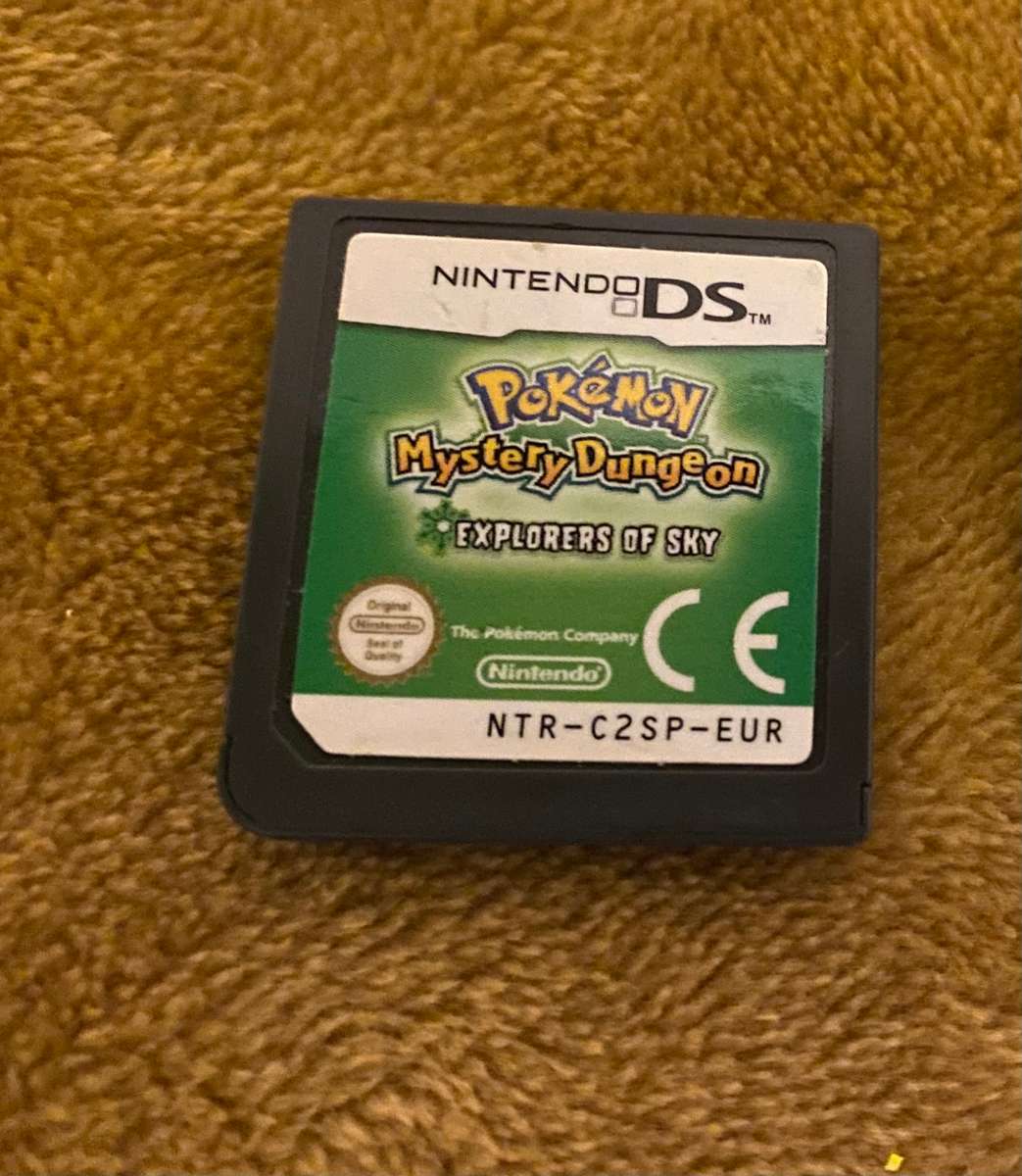 Pokemon Mystery Dungeon Explorers of Sky DS game.