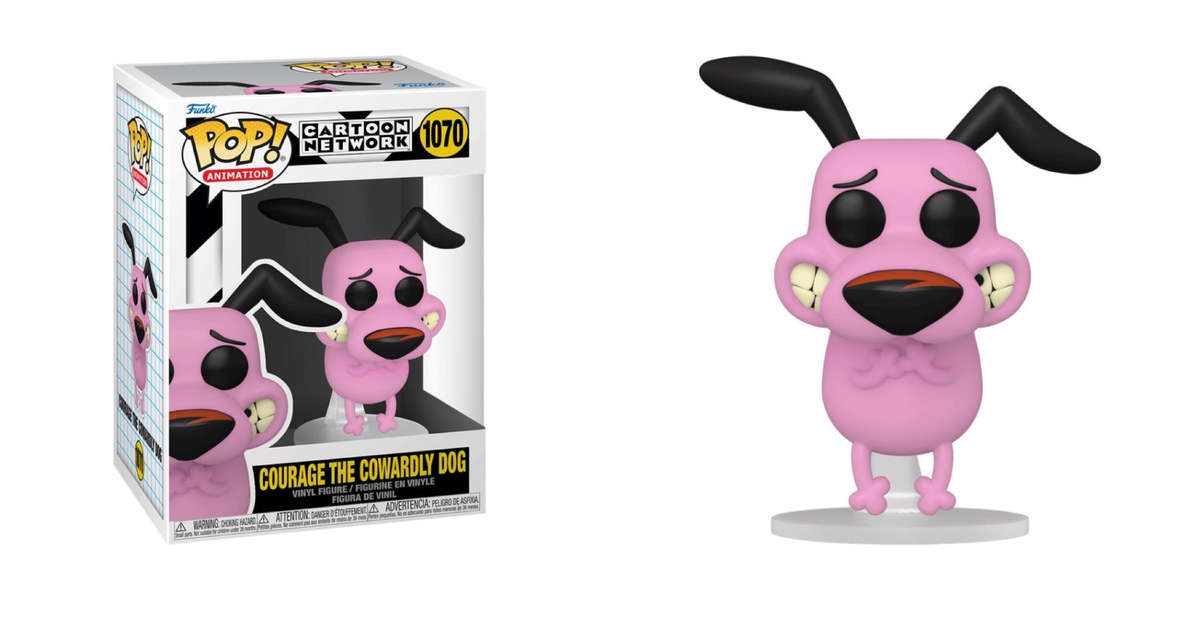 Courage The Cowardly dog Cartoon Network Funko pop